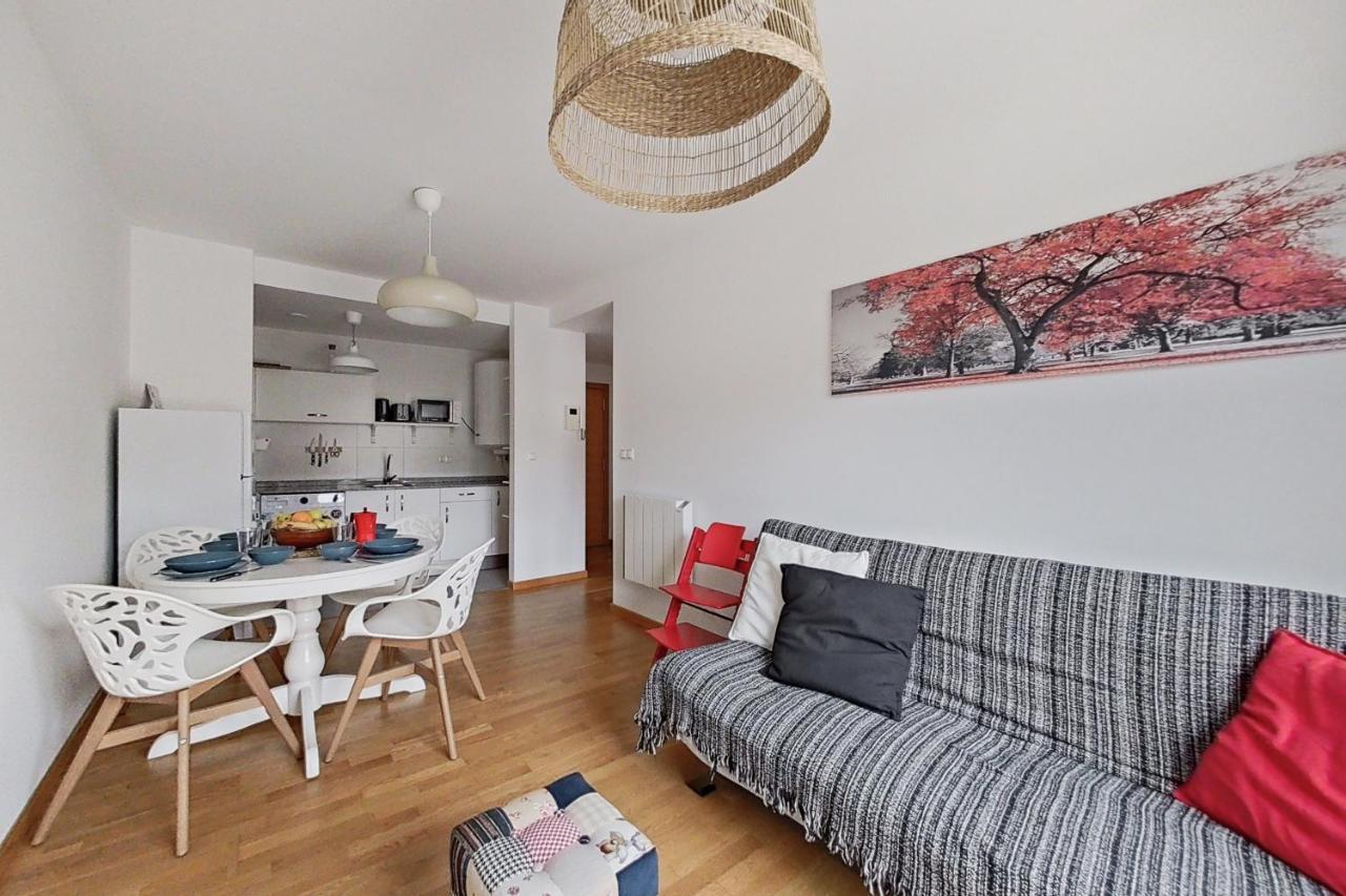 Apt. P/4 En La Playa De Viveiro Eksteriør bilde